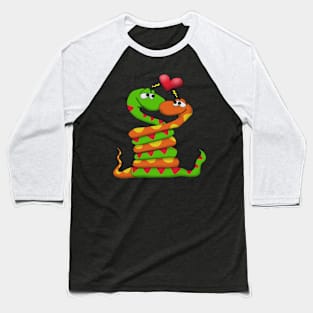 Love Snakes Baseball T-Shirt